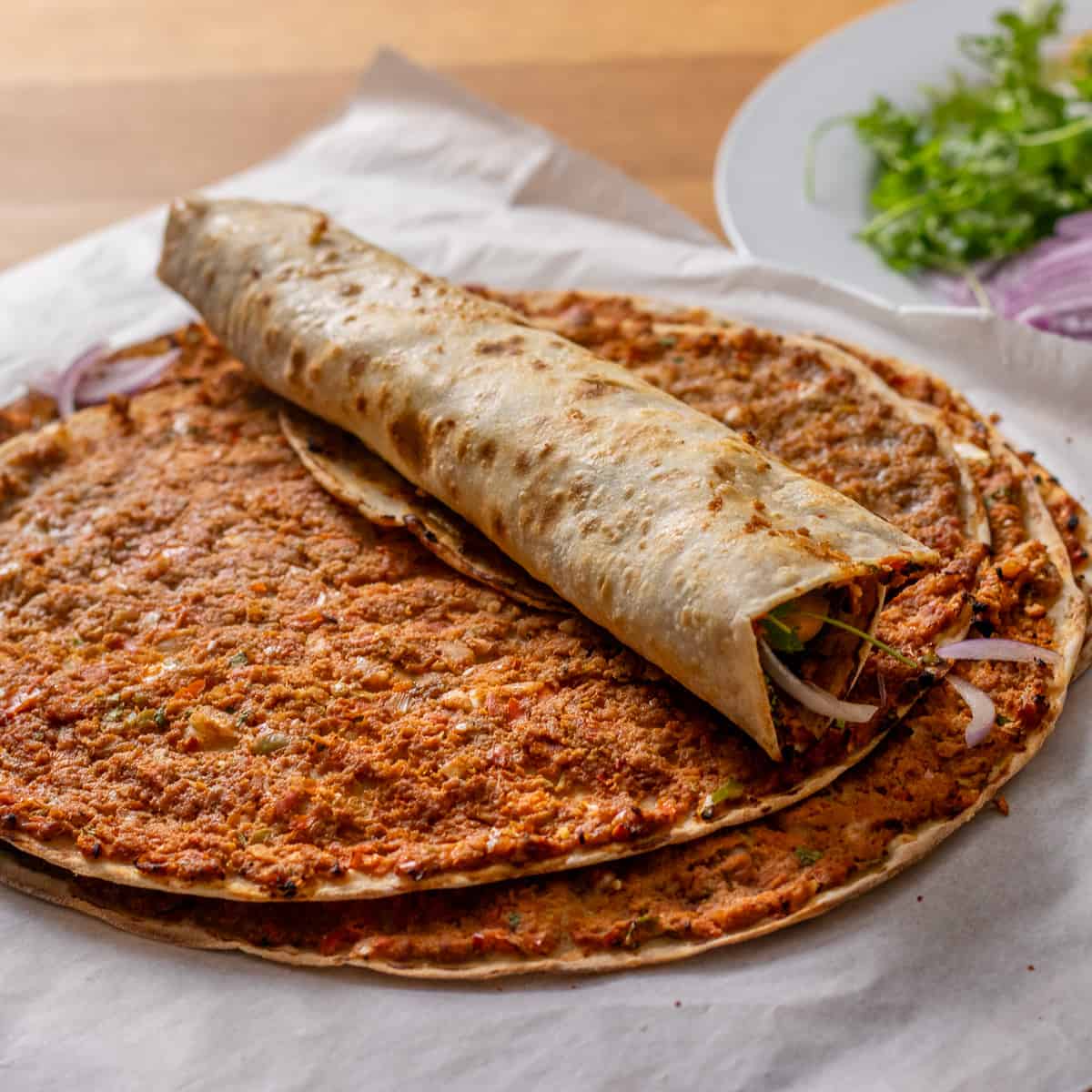 Delicious Lahmacun
